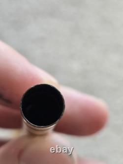 Stylo plume vintage Wahl Eversharp or ciselé avec bagues noires, non restauré, plume en or 14k