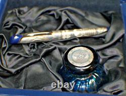 Stylos Sheaffer Stars d'Egypte édition limitée en argent sterling, stylo-plume #18/360, plume en or 18 carats