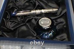 Stylos Sheaffer Stars d'Egypte édition limitée en argent sterling, stylo-plume #18/360, plume en or 18 carats