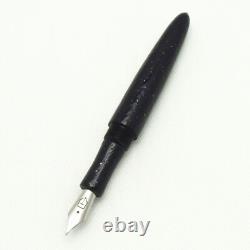 Tamenuri Studio Black Rock Ishimeji Raden Stylo-plume Nib Taille B Pièce Unique