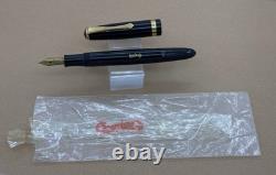 Vers 1950 Osmia 223, 14k / 585 Nib Flexible Fin, Remplissage par Bouton, (2/2) Nouveau Stock Ancien