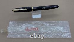 Vers 1950 Osmia 223, 14k / 585 Nib Flexible Fin, Remplissage par Bouton, (2/2) Nouveau Stock Ancien