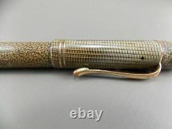 Vintage Pelikan 101 Lizard Celluloid Fountain Pen Années 1930 Rare À Trouver