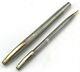 Vintage Sheaffer Sterling Silver Fontaine Impériale Ensemble Stylo/crayon
