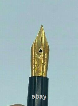 Vintage Waterman 0504 Eyedropper Fountain Pen Golpheresque Full Overlay #4 Plume