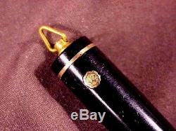 Wahl Eversharp Gold Seal Ring Top, Gft, Lf, Noir Jet, Collecteur Nib, C1930