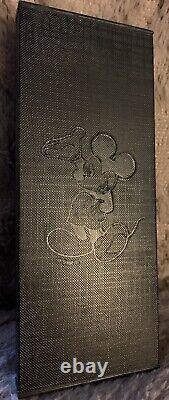 Walt Disney Exécutif Mickey Mouse Leather Funtain Pen Iridium Point Nib #14