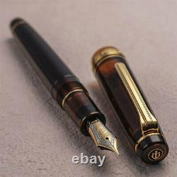 Wancer X Sailor Professional Gear Limited Edition 21k Fontaine Stylo Mocha Brown