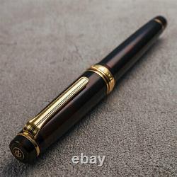Wancer X Sailor Professional Gear Limited Edition 21k Fontaine Stylo Mocha Brown