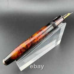 Yotsubishi Spert Kinpen Seisakusho Urushi Pipette Acier Nib Fin Révisé
