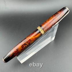 Yotsubishi Spert Kinpen Seisakusho Urushi Pipette Acier Nib Fin Révisé